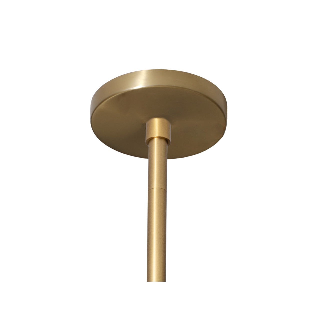 Alabaster Panel Brushed Gold Chandelier