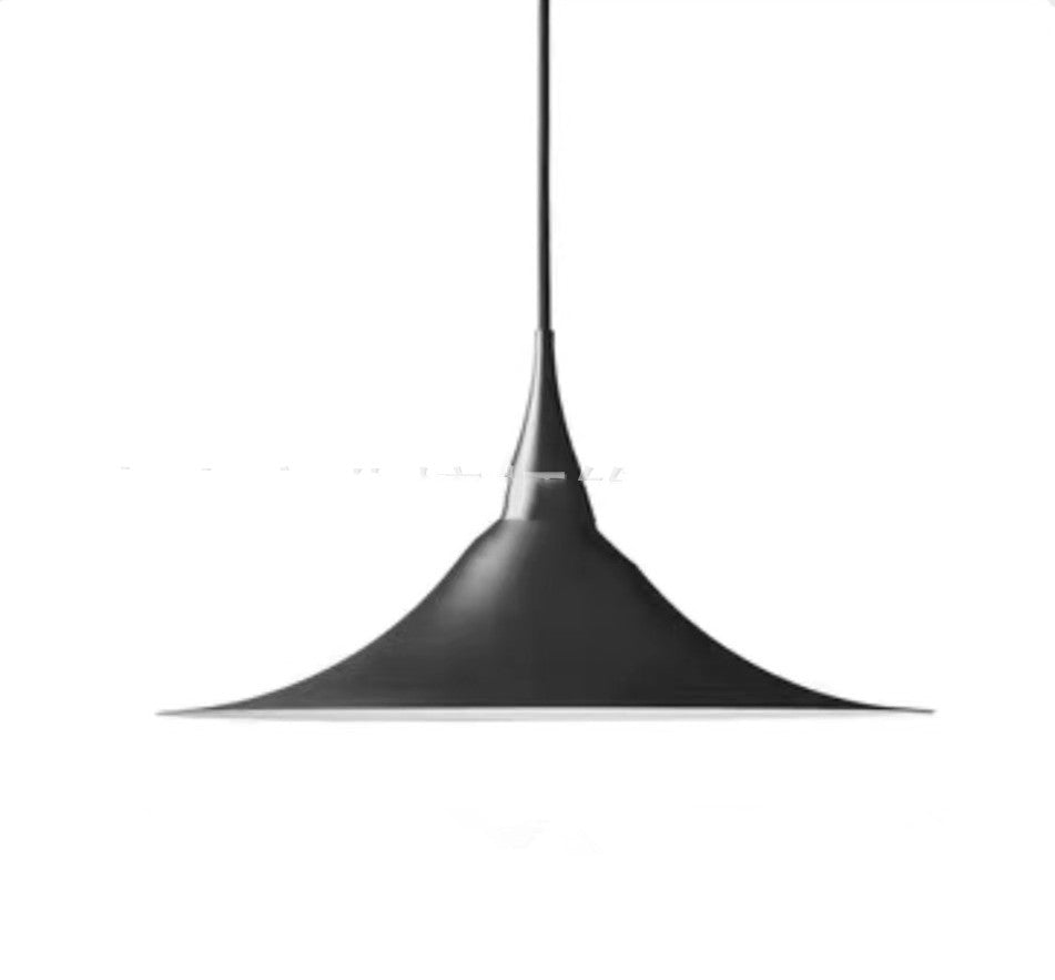Colourful UFO Disc Pendant Light / Black / 47x47x23cm