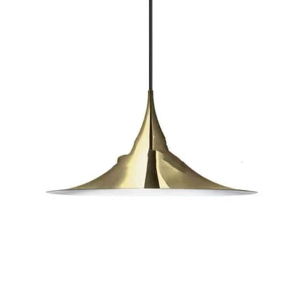 Colourful UFO Disc Pendant Light / White / 47x47x23cm