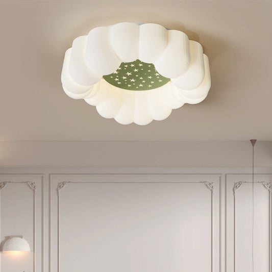 Pumpkin Cloud Three-Colour Ceiling Light / Type A 30CM All White / Three Colors